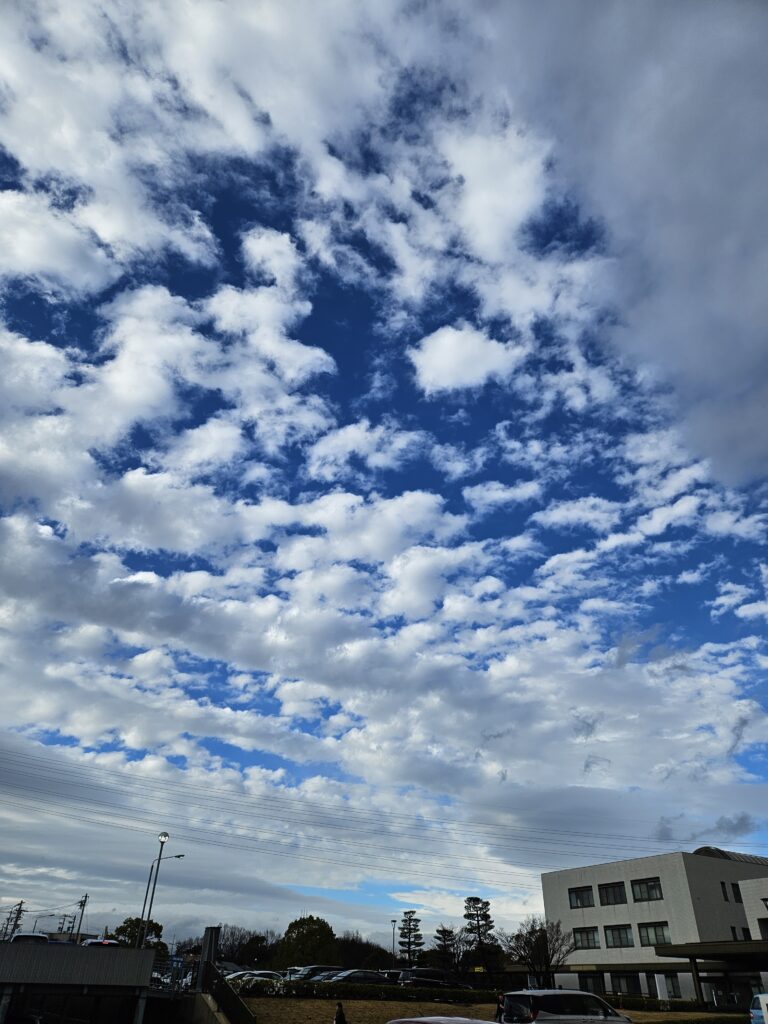 雨上がりの空